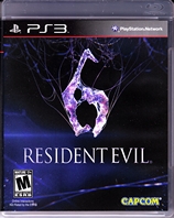 Sony PlayStation 3 Resident Evil 6 Front CoverThumbnail